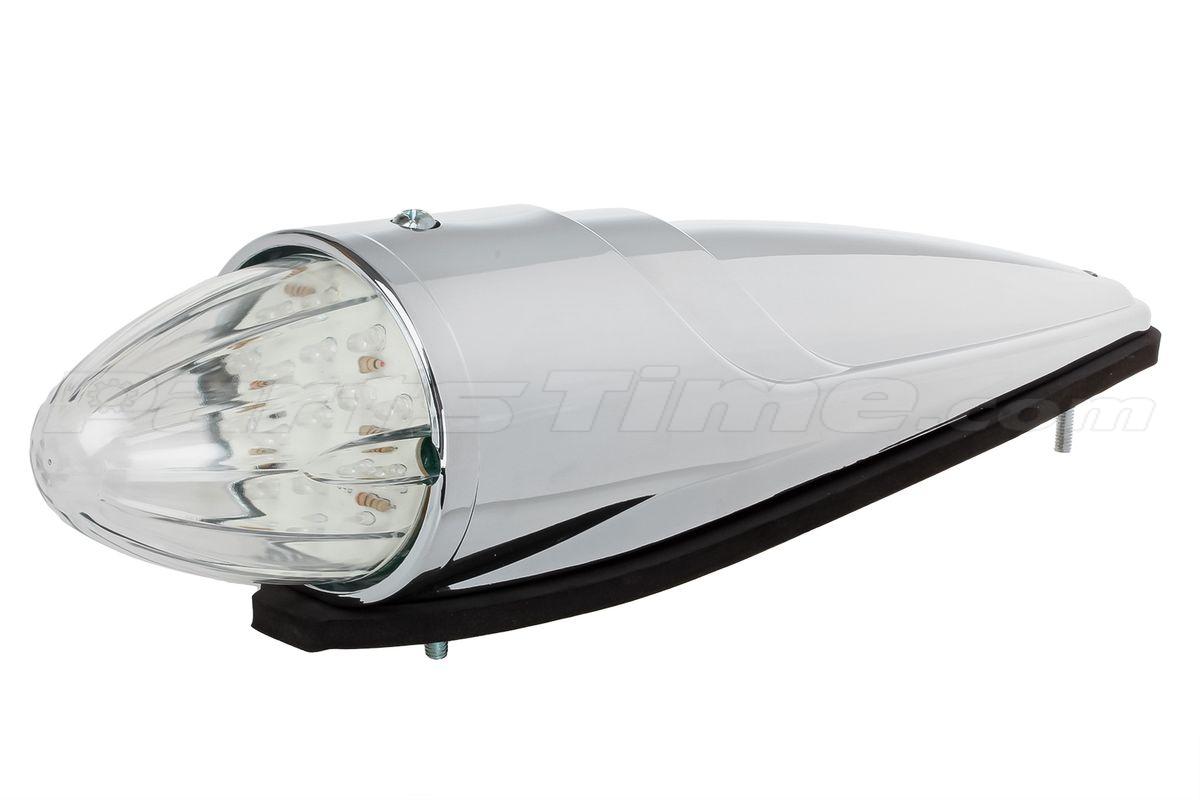 7xAmber 17LED Torpedo Cab Marker Roof Running Top Light For Peterbilt